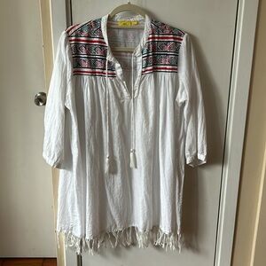 Roller Rabbit Beach Pool Cover up Tunic